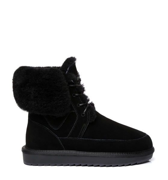 Tarramarra Dora Lace Up Sheepskin Boots