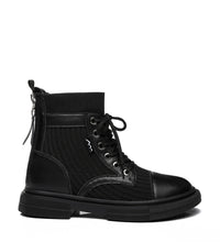 Tarramarra Janelle Women Leather Black Sock Boots