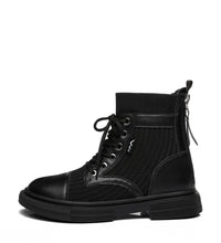 Tarramarra Janelle Women Leather Black Sock Boots