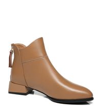 Tarramarra Quella Leather Block Heel Boots