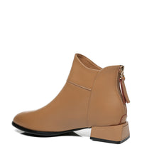 Tarramarra Quella Leather Block Heel Boots