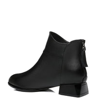 Tarramarra Quella Leather Block Heel Boots